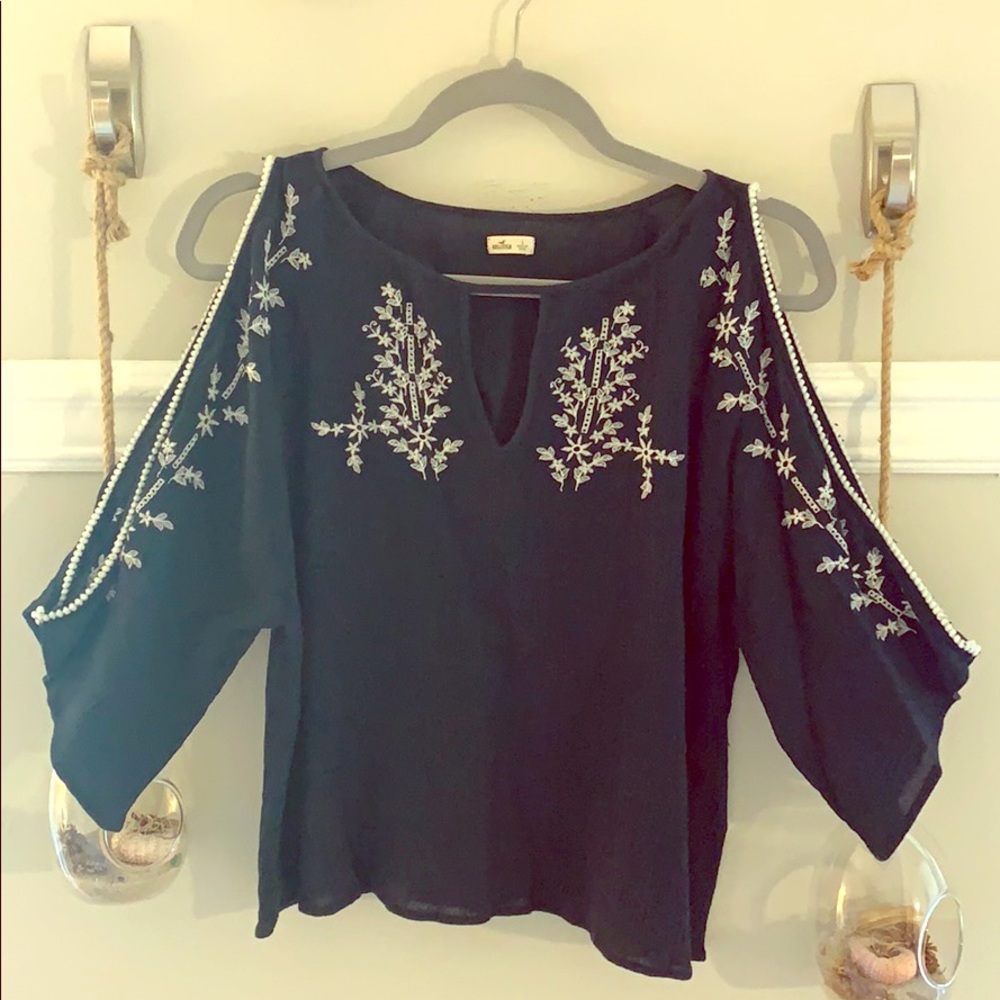 Hollister Quarter Sleeve Top